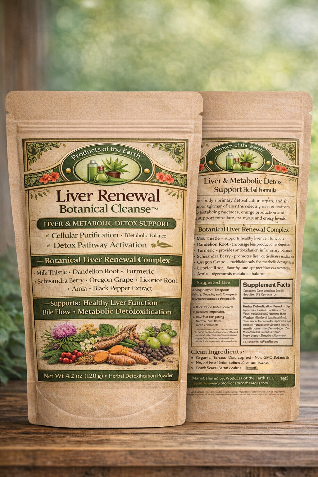 Liver Renewal Botanical Cleanse™ Net Wt. 113.40 g (4 oz.)