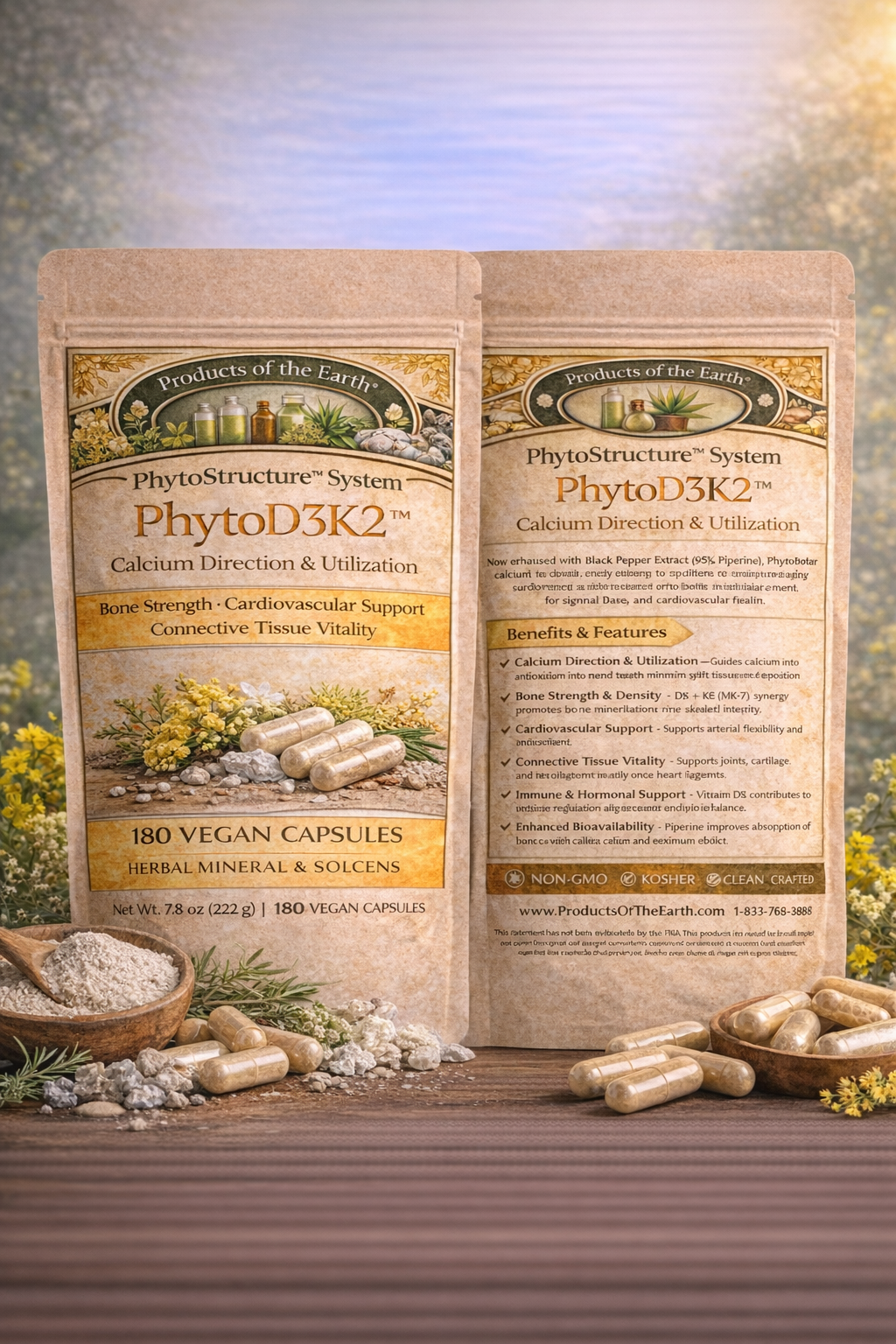 PhytoD3K2™ — Calcium Direction & Utilization - 180 Capsules