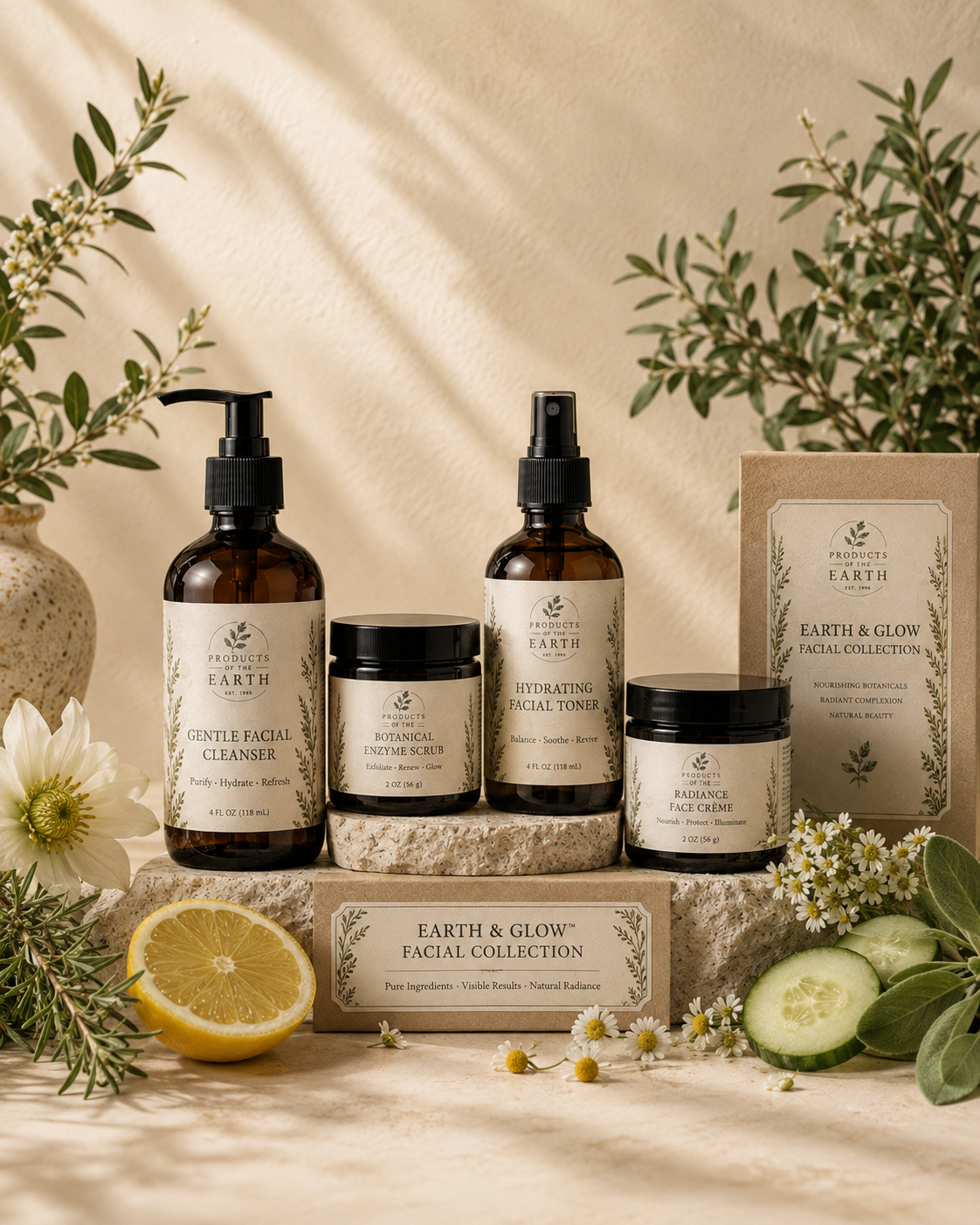 Earth & Glow™ Facial Collection