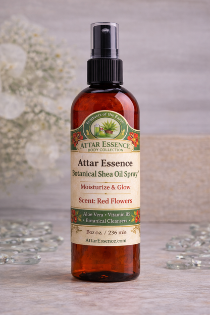 Attar Essence Botanical Shea Oil Spray™ -  Net 8 fl. oz. (240 mL)