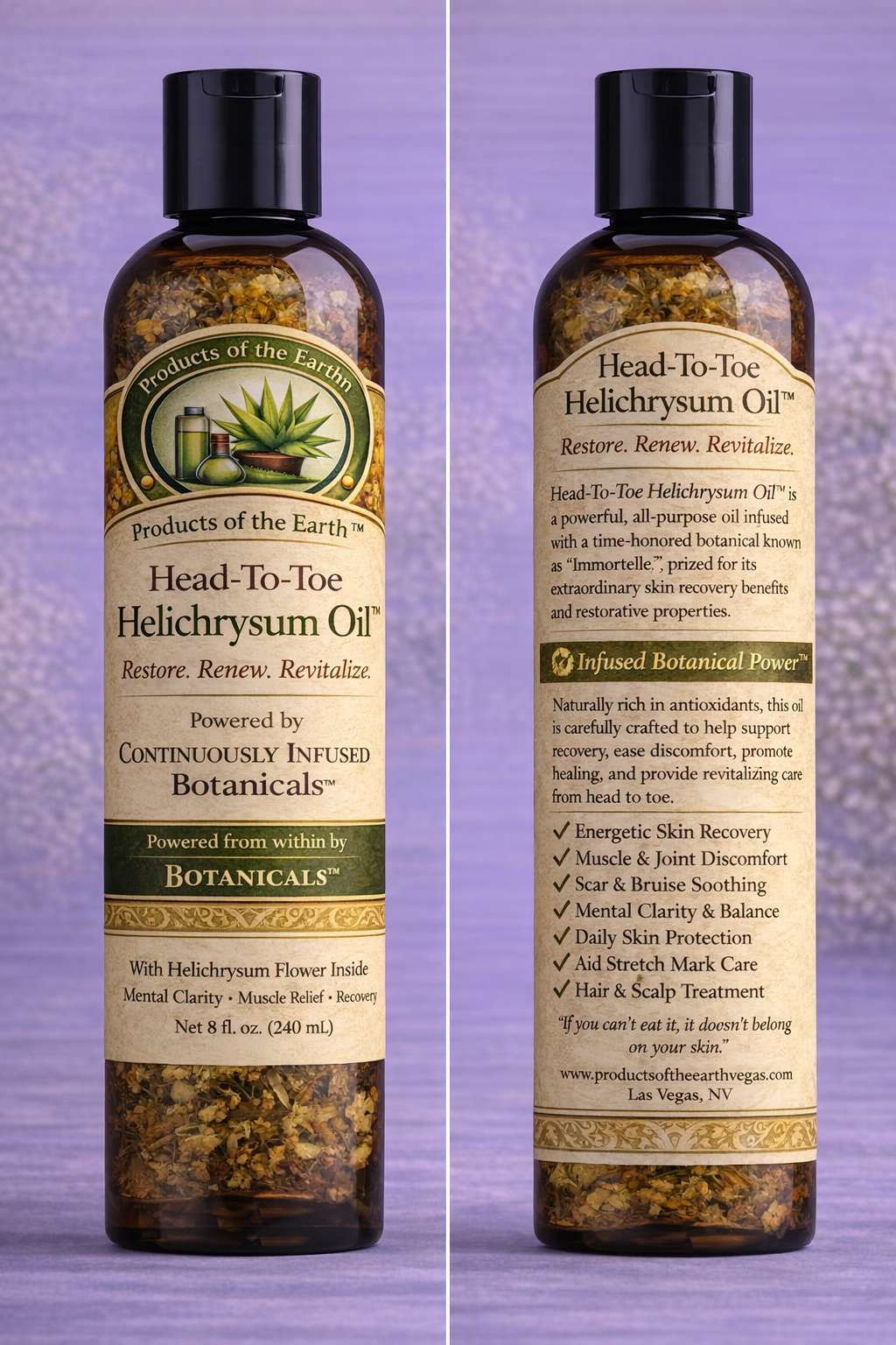Head-To-Toe Helichrysum Oil™ - Net 8 fl. oz. (240 mL)