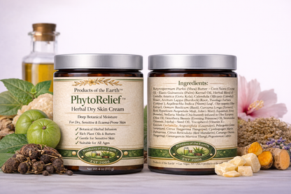 PhytoRelief™ Herbal Dry Skin Cream                                                                      Net Wt. 120g (4 oz.)
