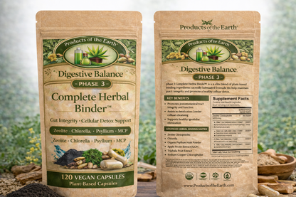Phase 3: Complete Herbal Binder™ - 120 Capsules