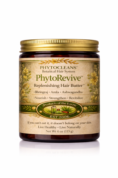 PhytoRevive™ Replenishing Hair Butter™ - Bhringraj • Amla • Ashwagandha                                     Net Wt. 120g  (4 oz.)