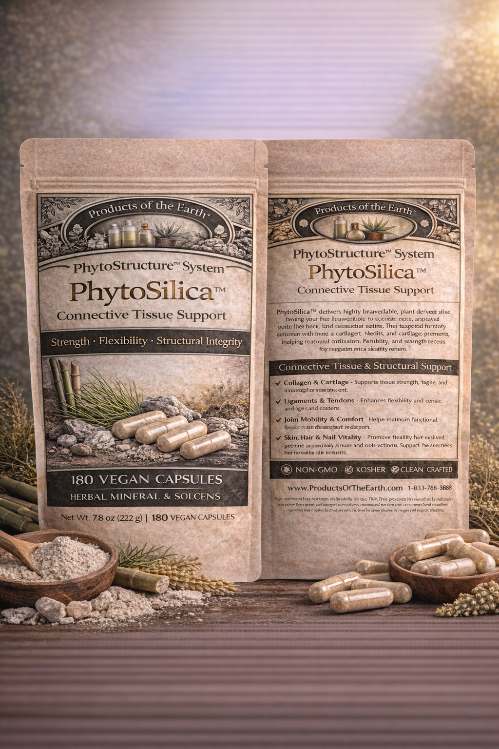 PhytoSilica™ — Connective Tissue Support - 180 Capsules