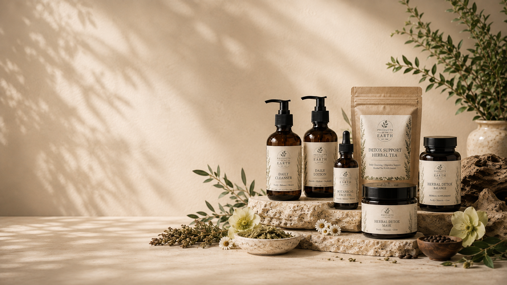 Botanical wellness, rooted in purity