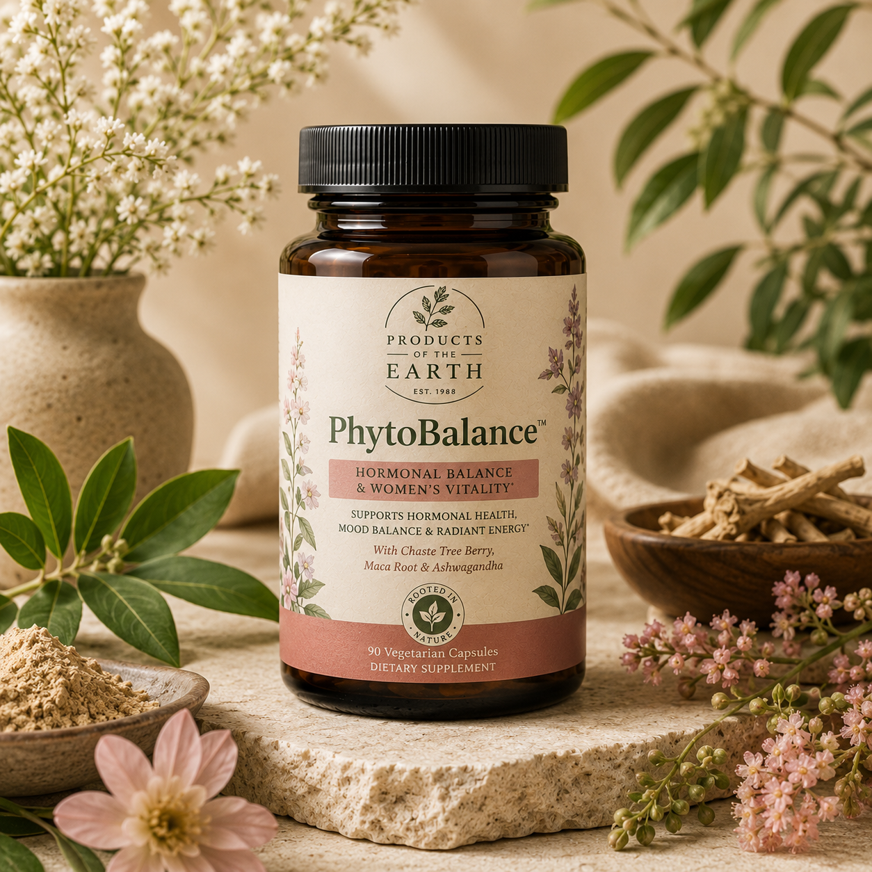 PhytoBalance™ - Hormonal Balance • Cycle Support • Women’s Vitality - 180 Capsules