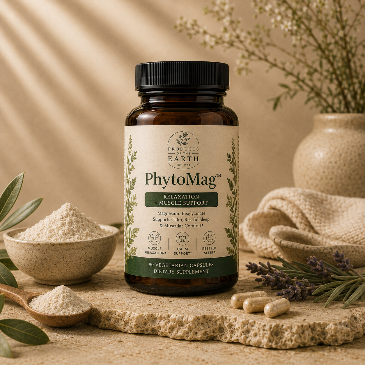 PhytoMag™ — Relaxation + Muscle Support - 180 Capsules